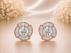 Diamond Petal studs