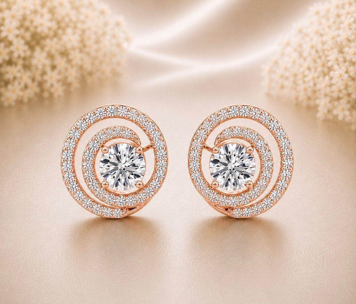 Infinity Spark Earrings
