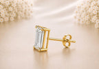 Men's Emerald Elegance Stud