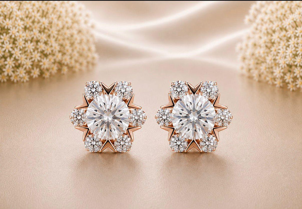 Stellar Bloom Studs