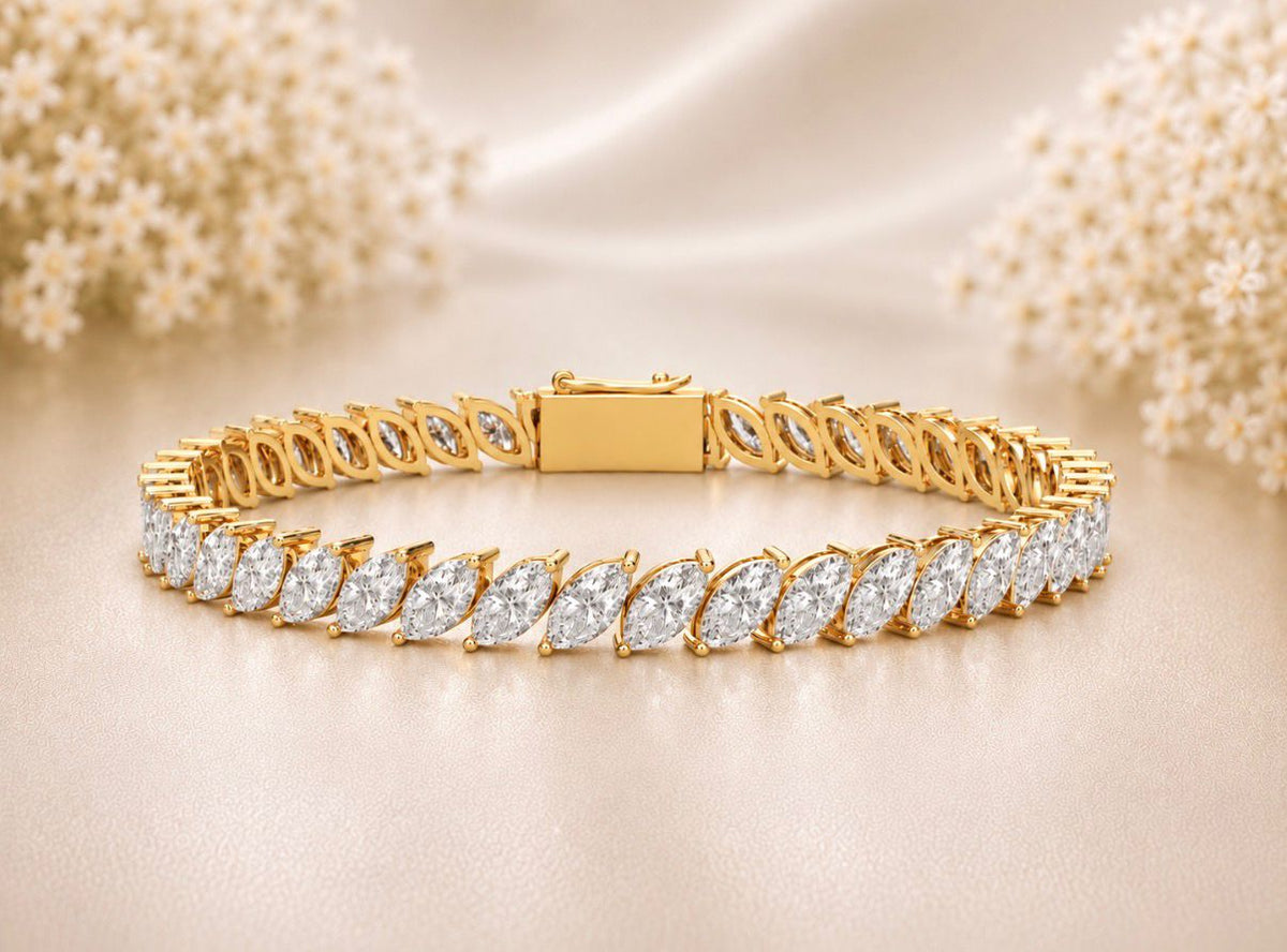 Marquise Eternity Bracelet