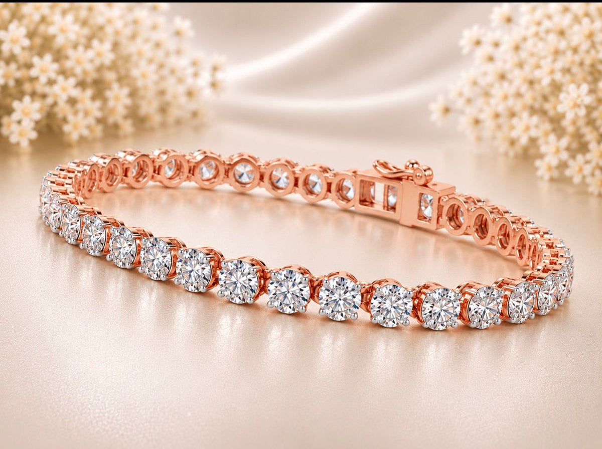 Diamond Lire Bracelet