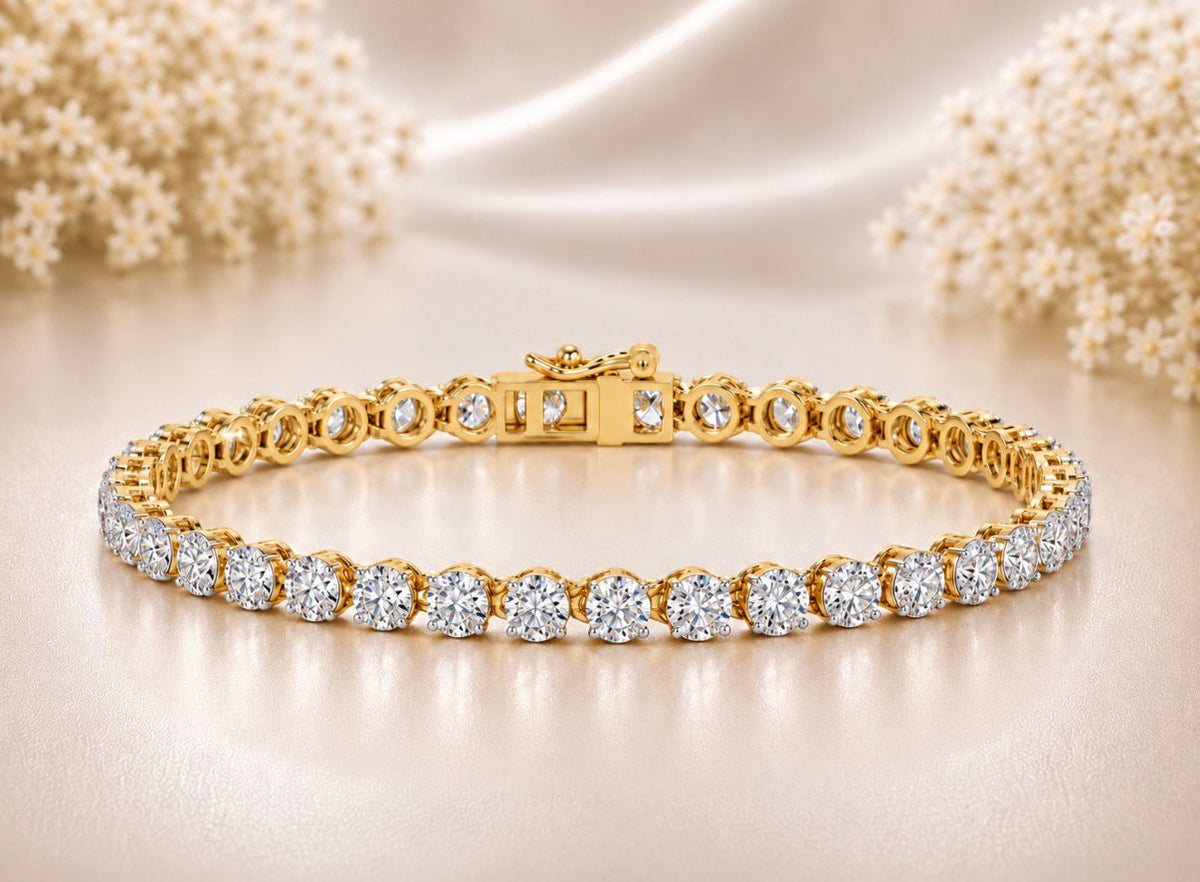 Diamond Lire Bracelet