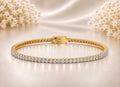 Slim Sparkle Tennis Bracelet