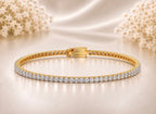 Slim Sparkle Tennis Bracelet