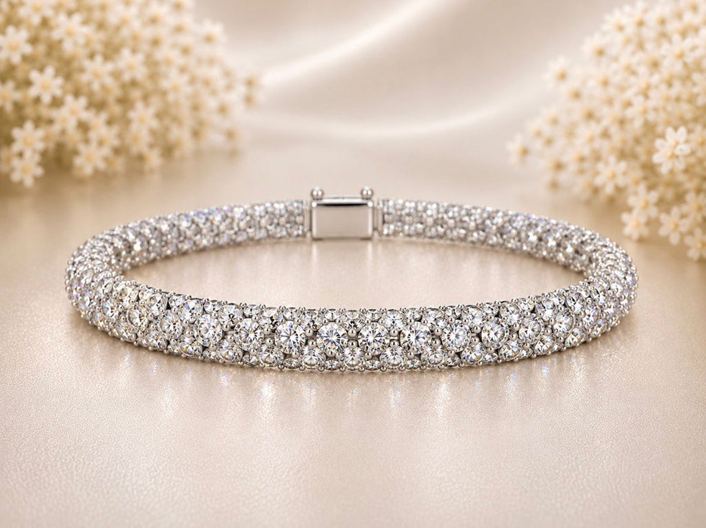 Diamond Cascade Bracelet
