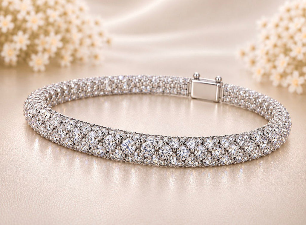 Diamond Cascade Bracelet