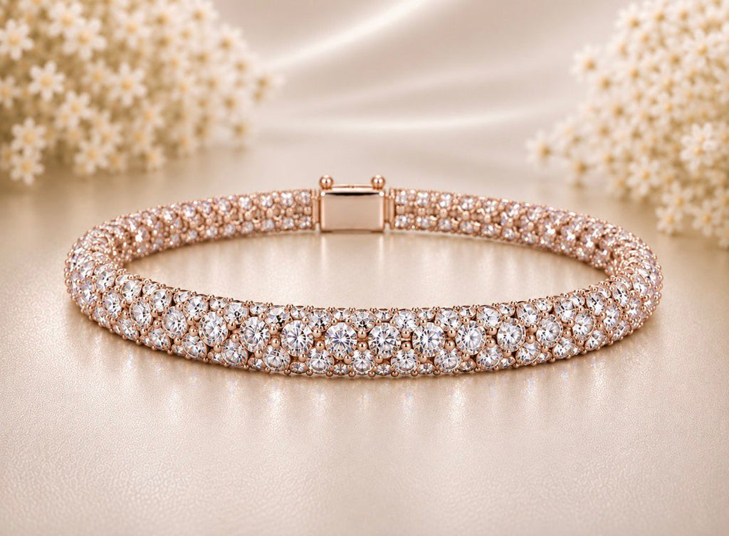 Diamond Cascade Bracelet