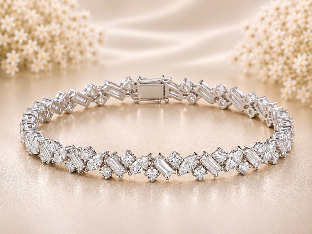 Diamond Mosaic Bracelet