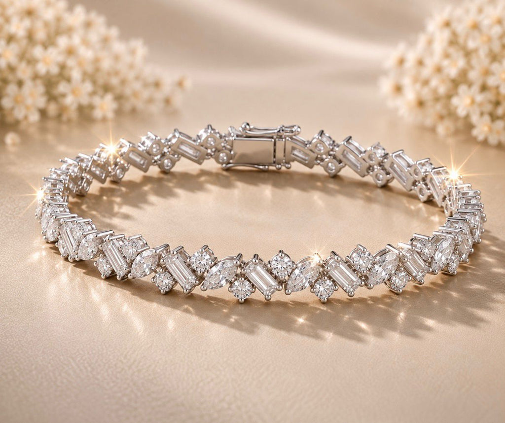 Diamond Mosaic Bracelet