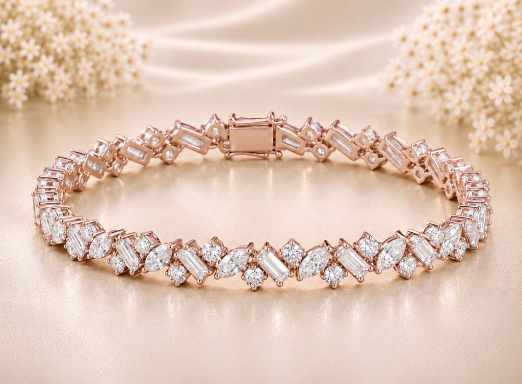 Diamond Mosaic Bracelet
