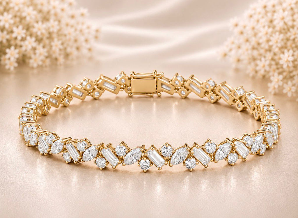 Diamond Mosaic Bracelet