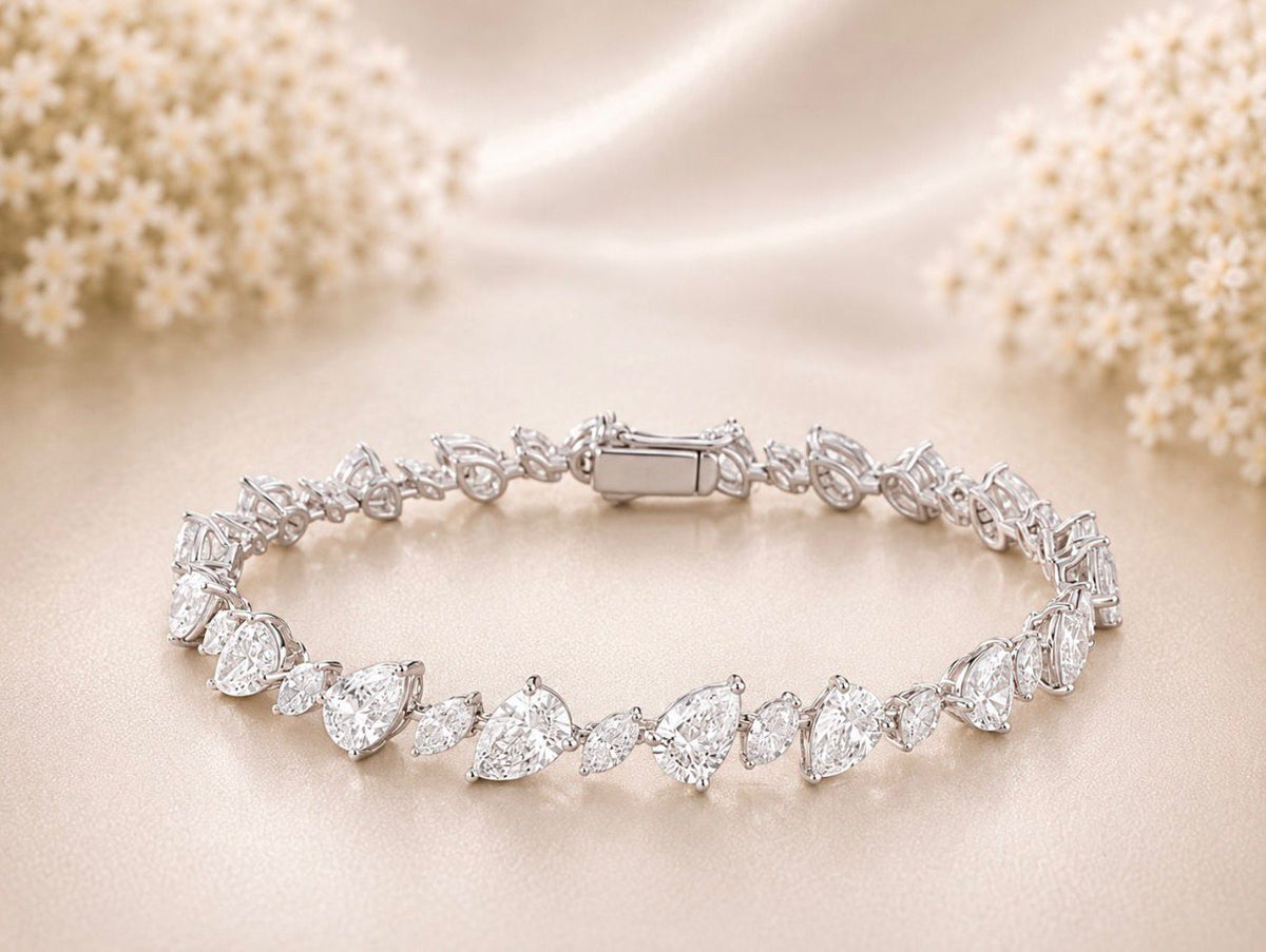 Dewdrop Diamond Bracelet