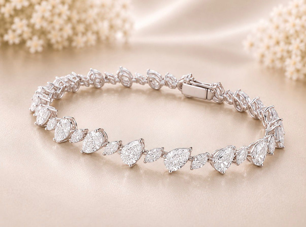 Dewdrop Diamond Bracelet