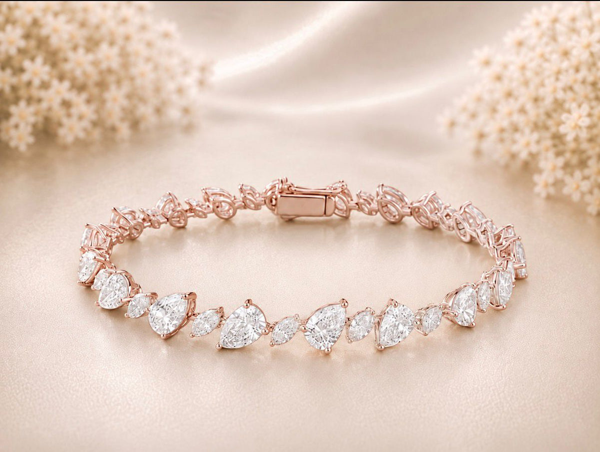 Dewdrop Diamond Bracelet