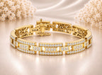 Men's Diamond Link Bracelet
