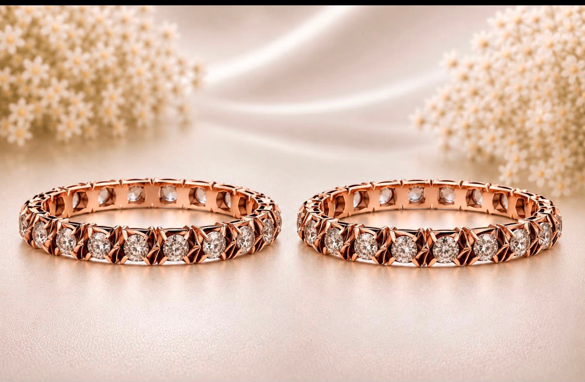 Diamond Emerse Bangles