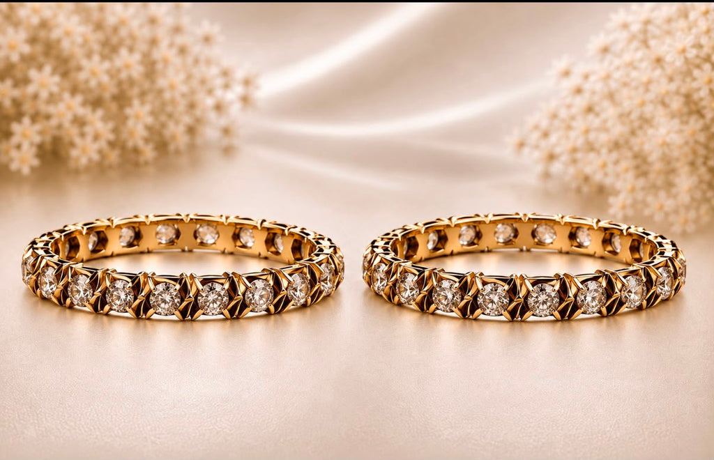 Diamond Emerse Bangles