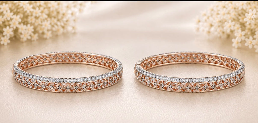 Diamond Lace Bangles