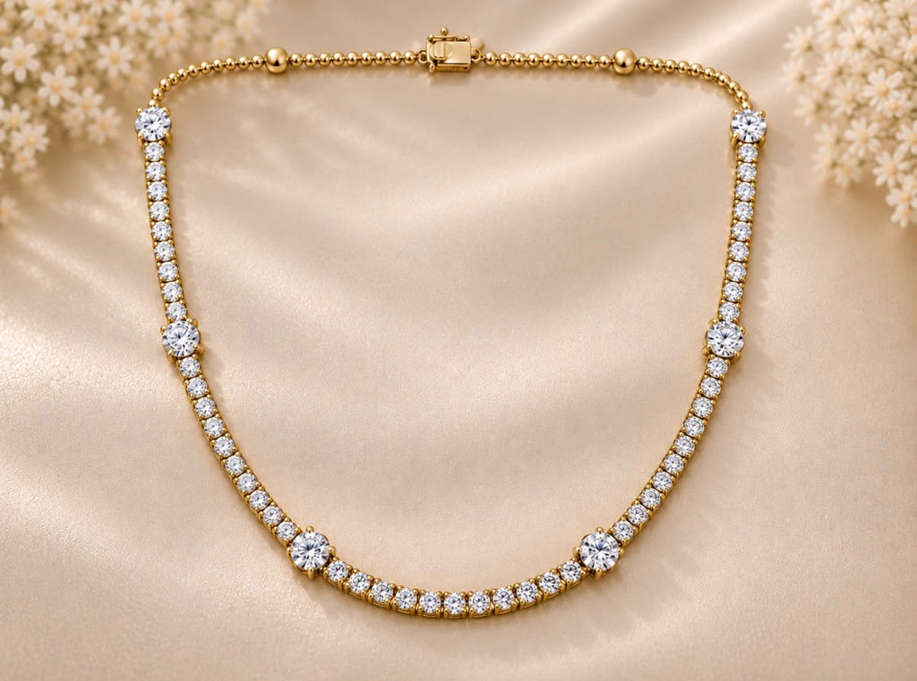 Diamond Rhythm Necklace