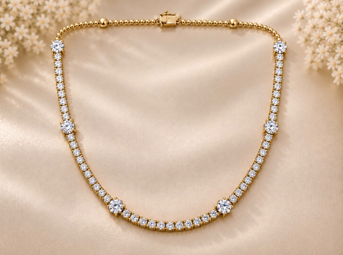 Diamond Rhythm Necklace