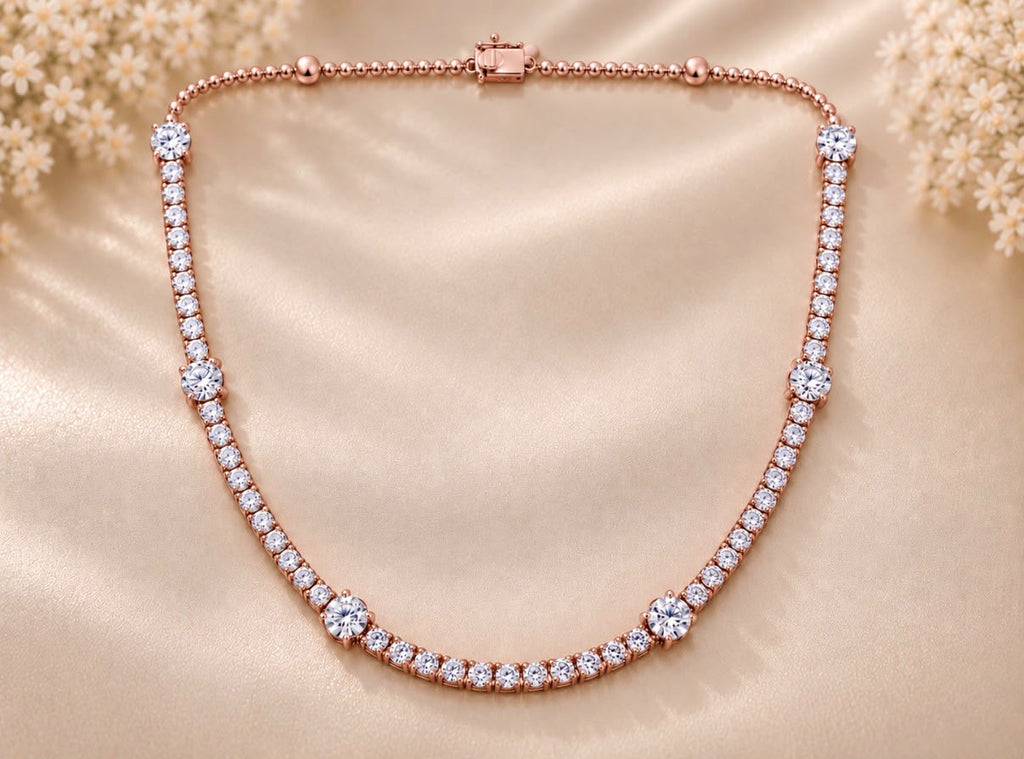 Diamond Rhythm Necklace