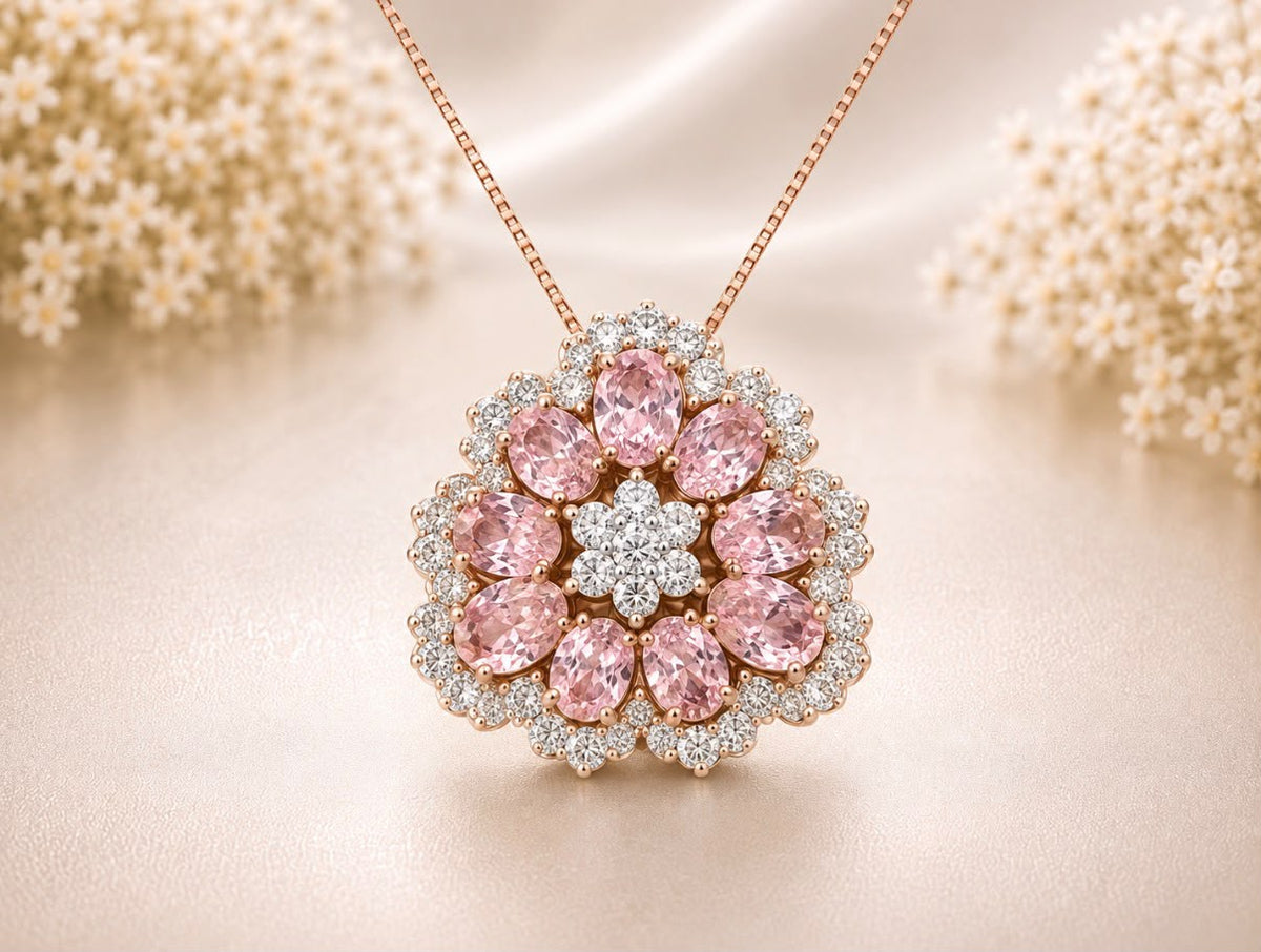 Roselle Bloom Pendant