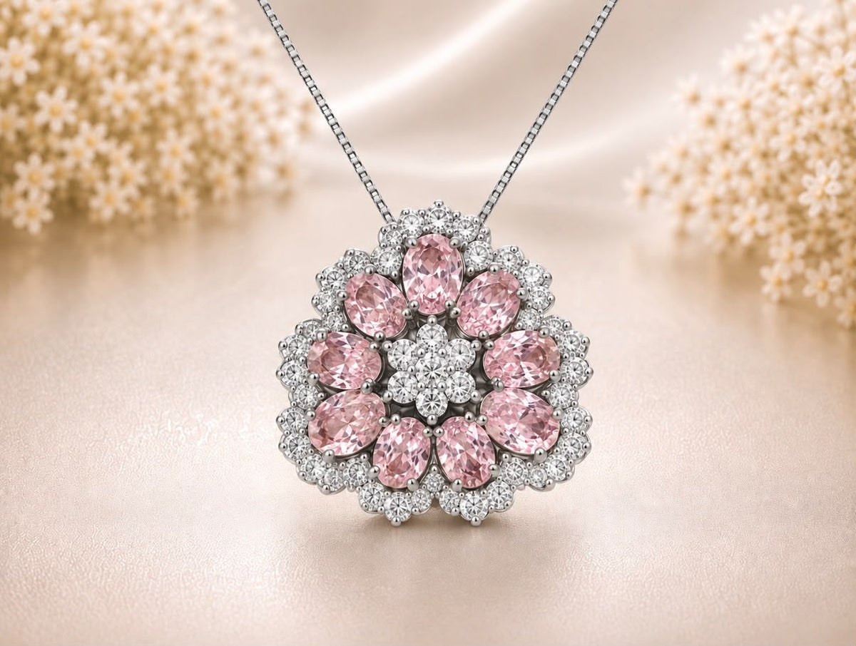 Roselle Bloom Pendant
