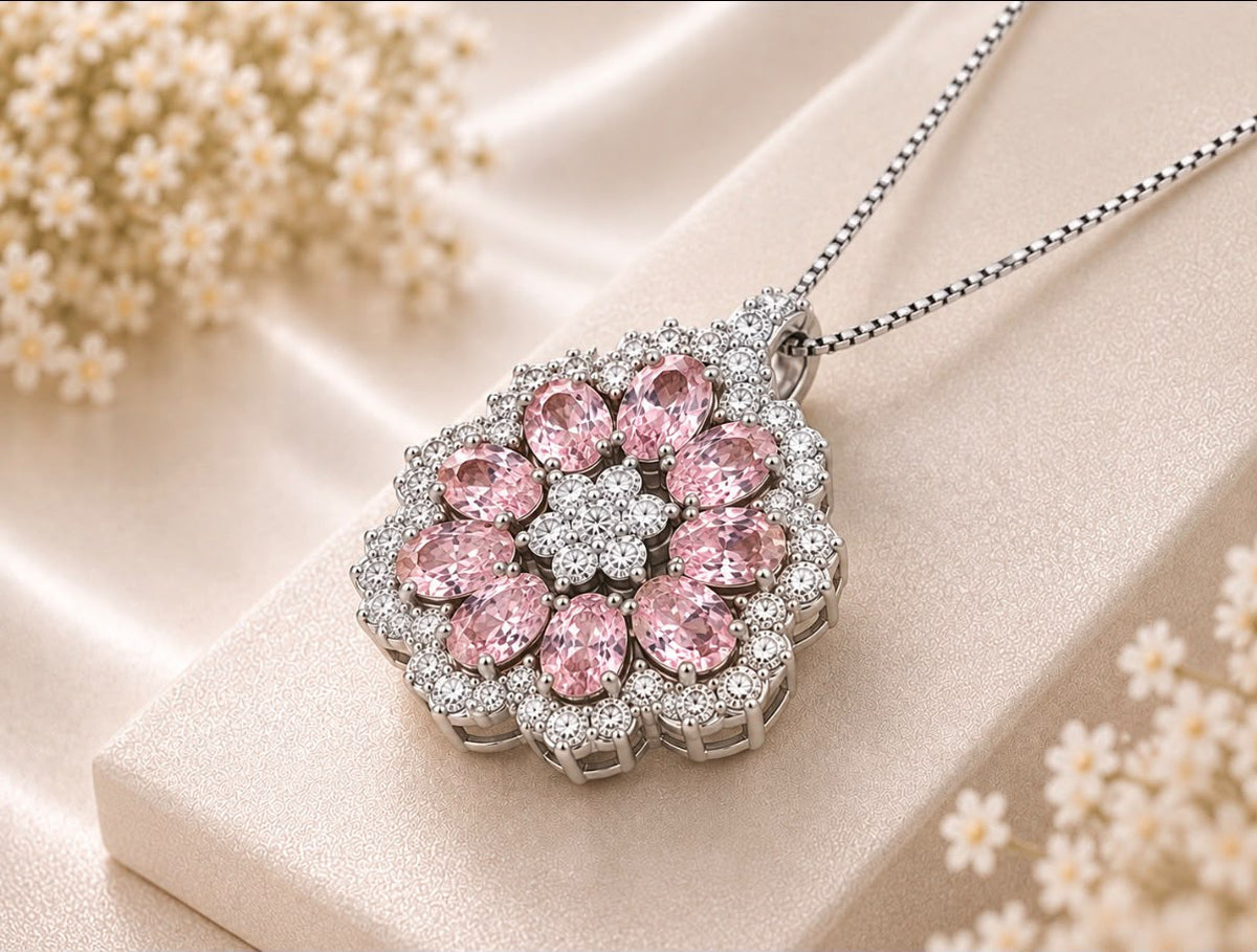 Roselle Bloom Pendant