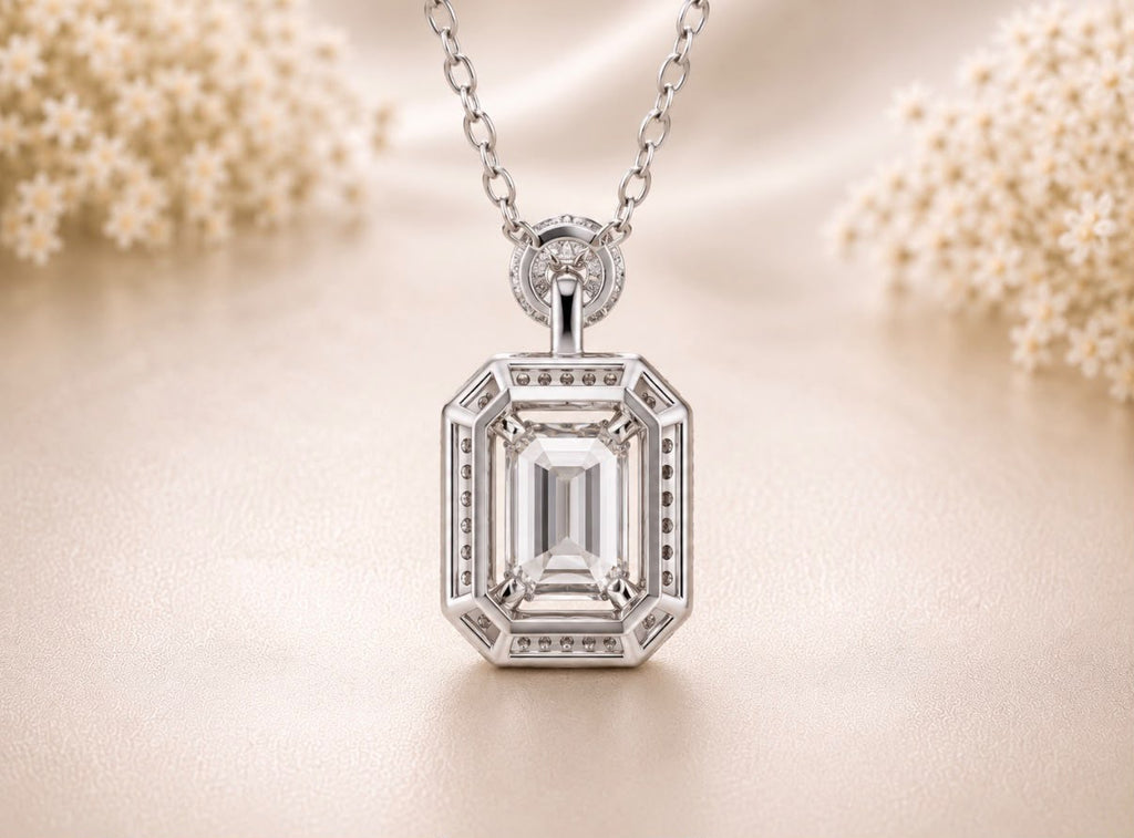 Elan Emerald Pendant