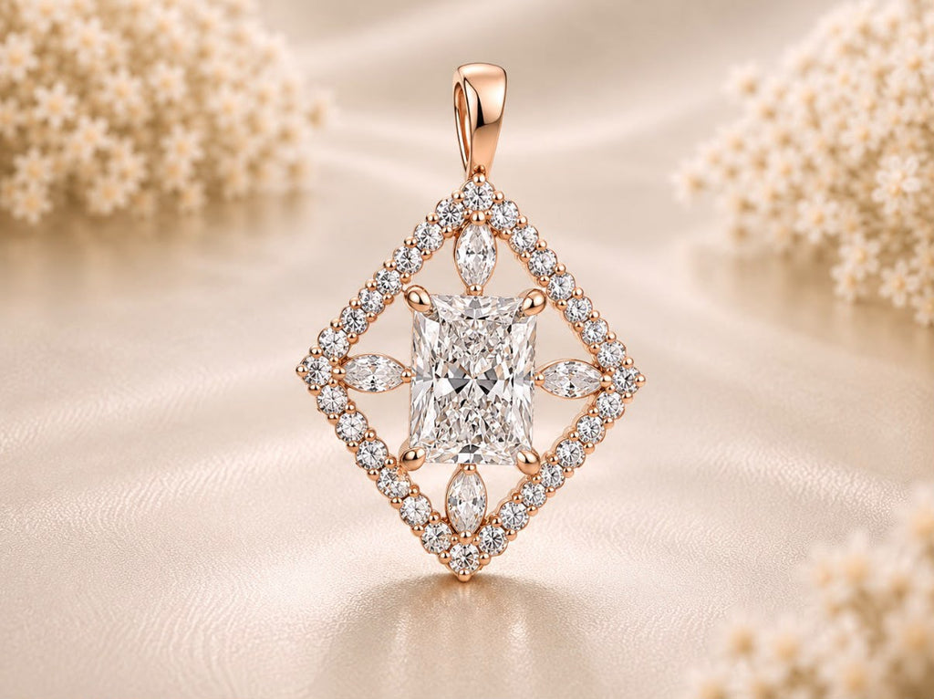Vellora Halo Pendant