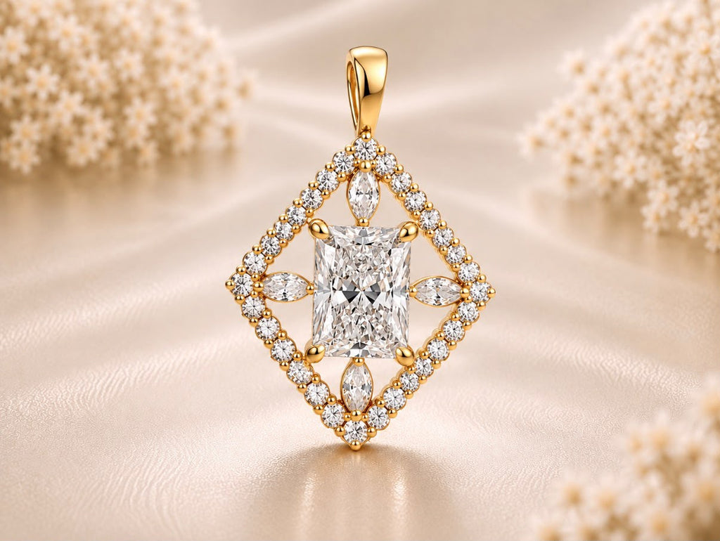 Vellora Halo Pendant