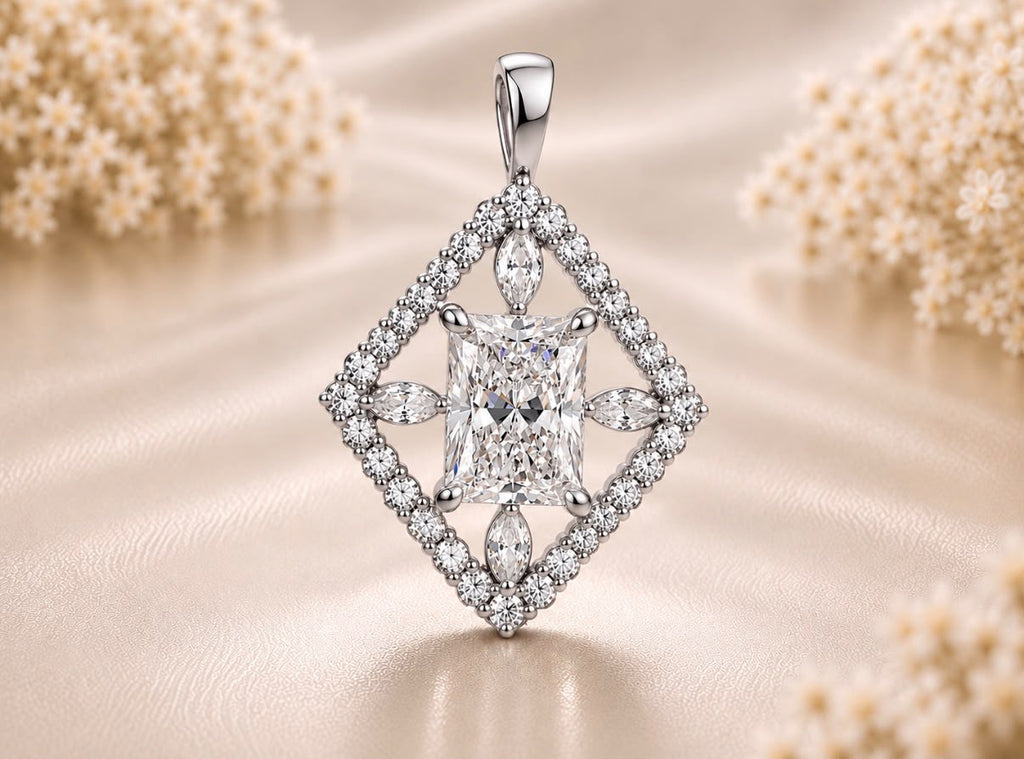 Vellora Halo Pendant