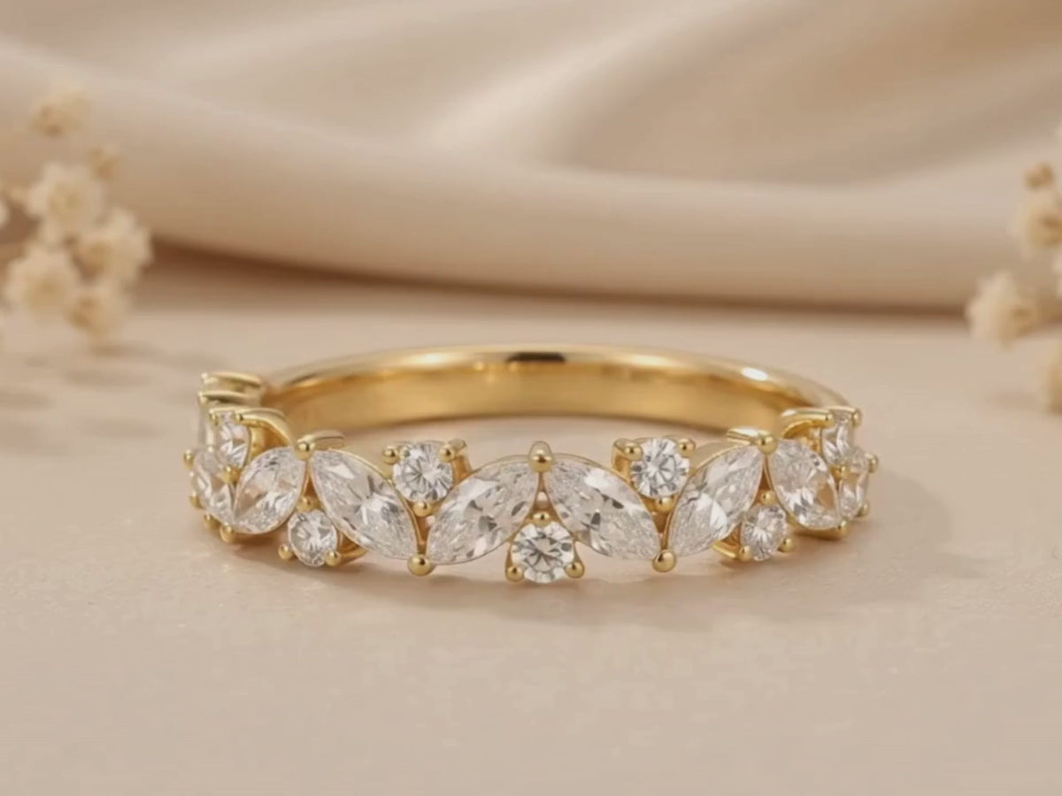 Diamond Garland Ring