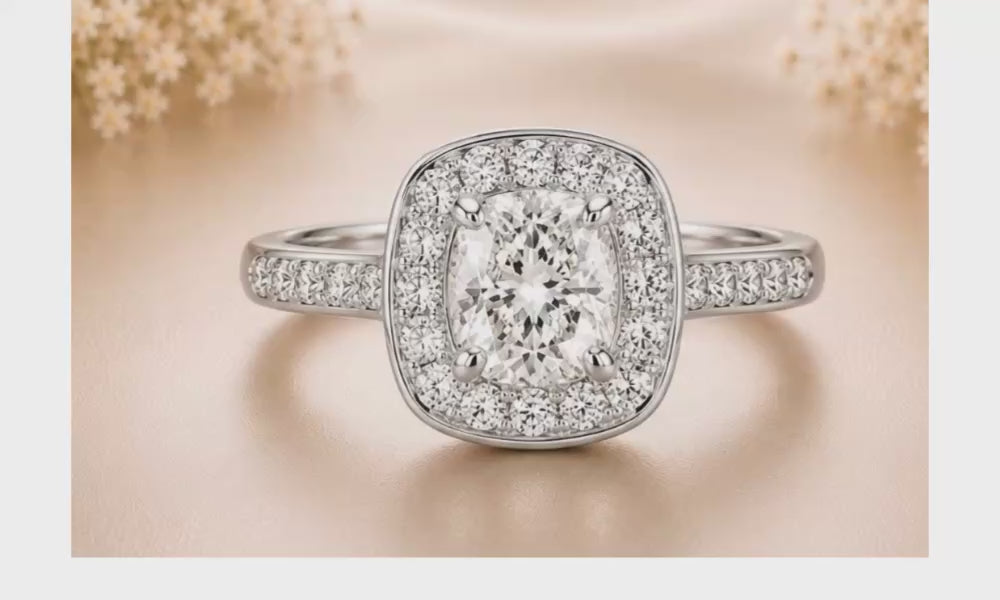 Golden Halo Ring